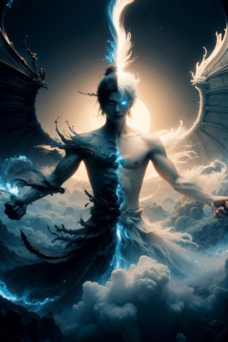 黑白·神魔 (Black and White · Gods and Demons)
