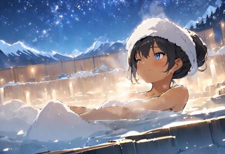 Brown Skin Anime girl
