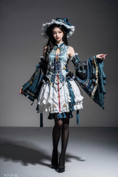 [SD 1.5] New Chinese-style clothing | 新中式服装 vol.1版本Style 7 (ID: 156861)