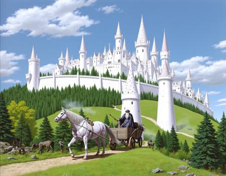 Tolkien's Middle Earth - Ted Nasmith style (Flux)