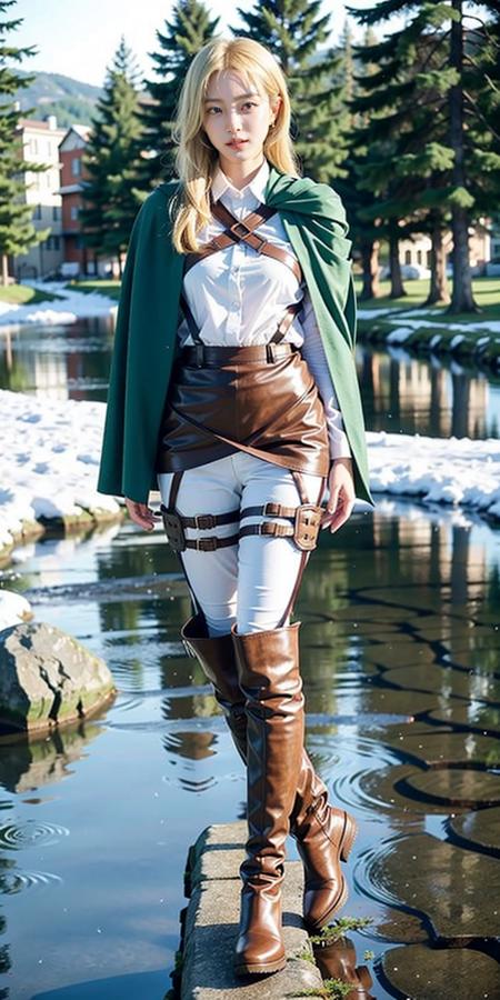Survey Corps Uniform (Attack on Titan) [Pony & SD1.5]