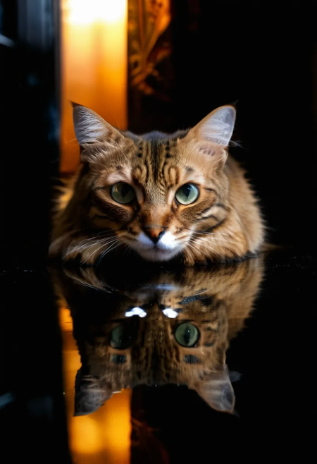 Brown Cat SDXL