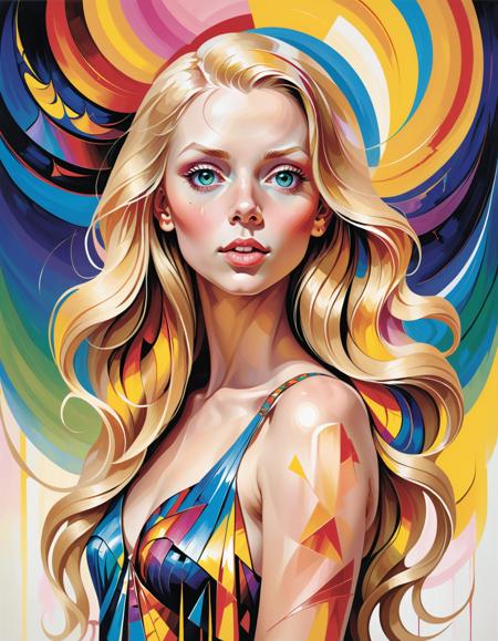 Abstract Maximalist Style SDXL