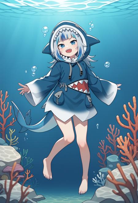 [PonyXL] Gawr Gura (Hololive)