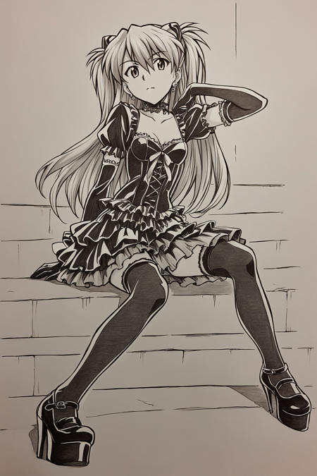 [illustrious XL] Sakino Shingetsu/さきの新月  传统黑白手绘画风- Artist Style
