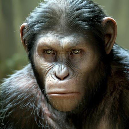 Caesar - Planet of the Apes franchise 2010s - SDXL