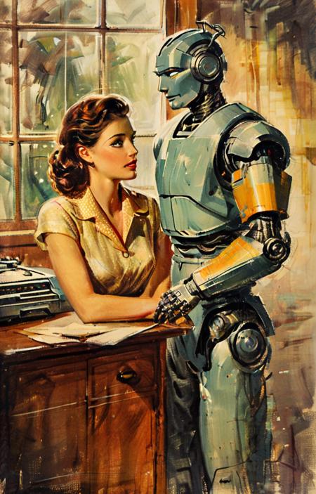 An American style promotional painting style from the last century - tangbohu [SDXL] 4