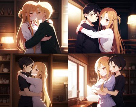 Two-person lora 双人lora 姐弟 Update for character Lora