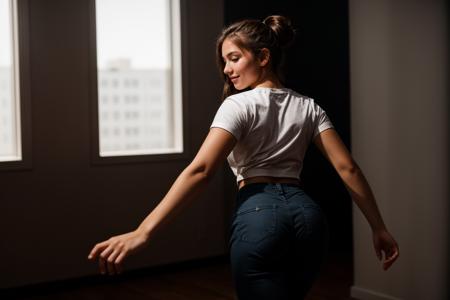 OpenPose, from side and behind,dancing,