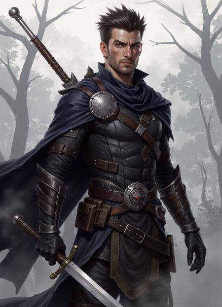 Dark Fantasy Digital Art Style