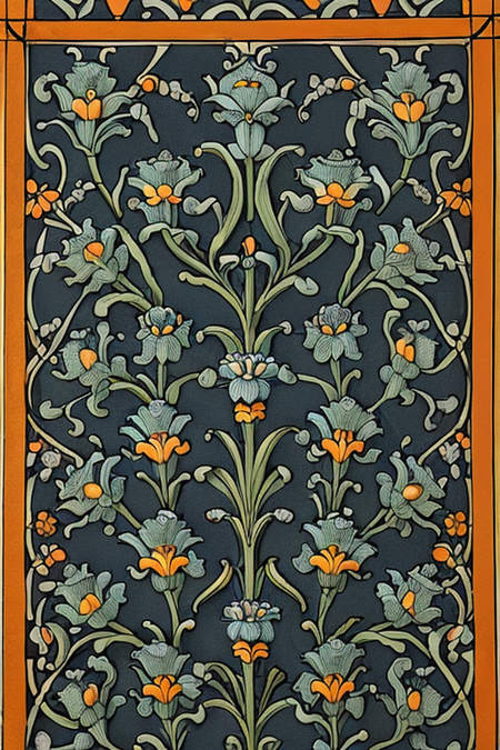 Eugene Grasset's plant patterns (1896)