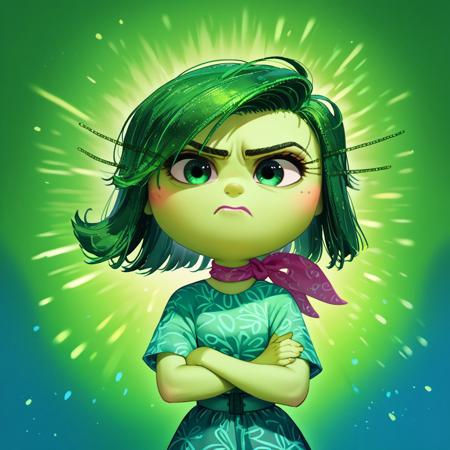 Disgust - Inside Out 2 (PonyXL)