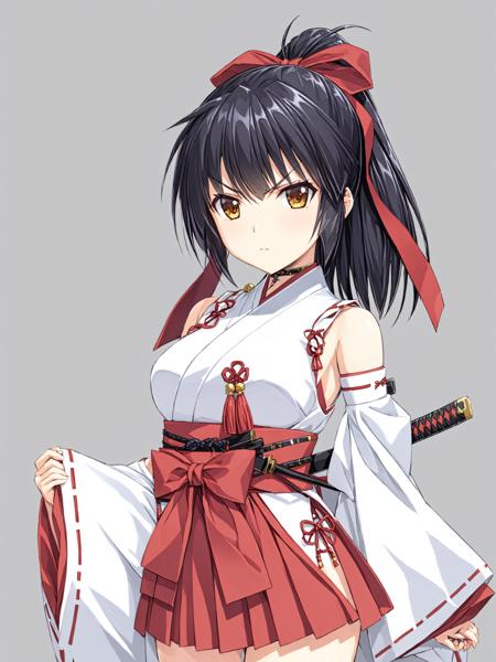 Koyori Amamiya from (Divine Miko Koyori)
