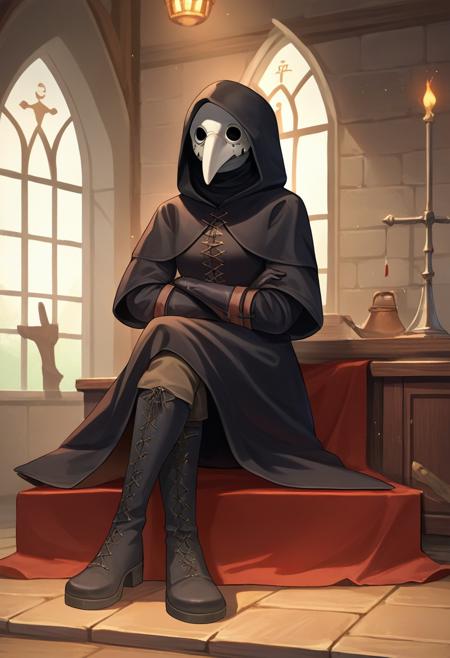 [PonyV6 XL] Plague Doctor | Generic