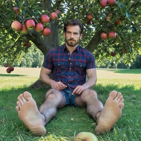 Male feet pose / barefoot