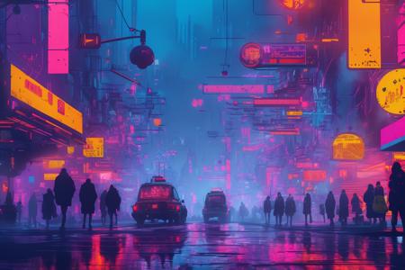 Urban Neon Style