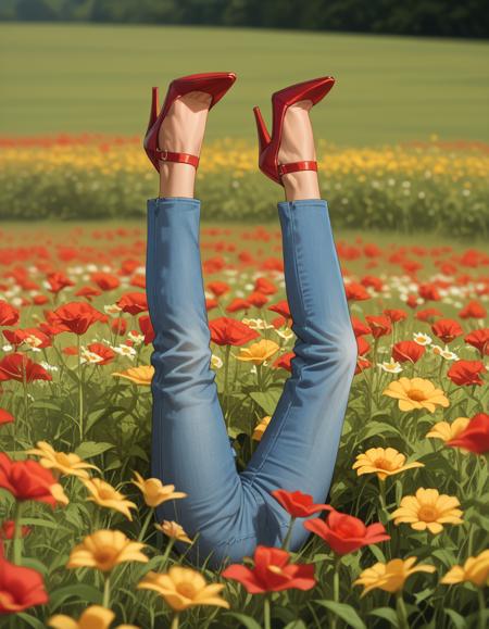 Bottoms Up | Feet Up in the Air PONY XL版本v1.0 (ID: 702143)