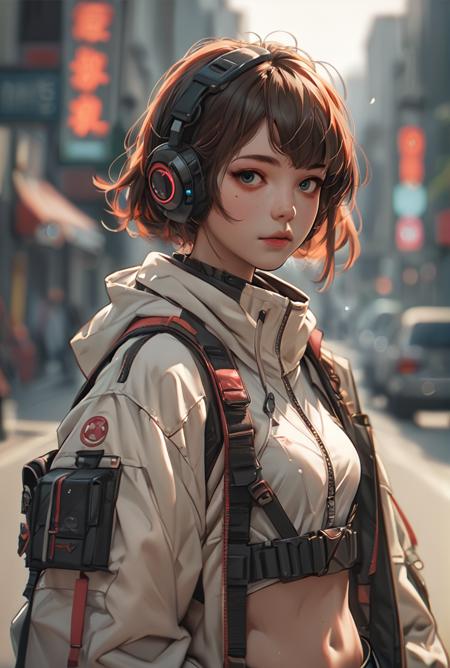 TechWear LoRA [SD+XL+illustrious-XL+Pony]
