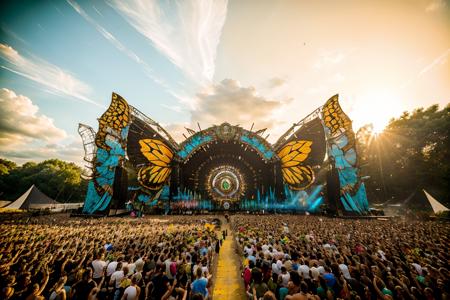 Electronic music festiva