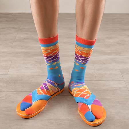 Flip Flops with Socks [SDXL]