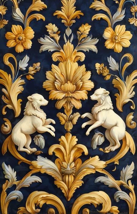 style of Baroque patten [SDXL] 354