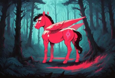 Electric Flamingo Style PONY XL版本v1.0 (ID: 642359)