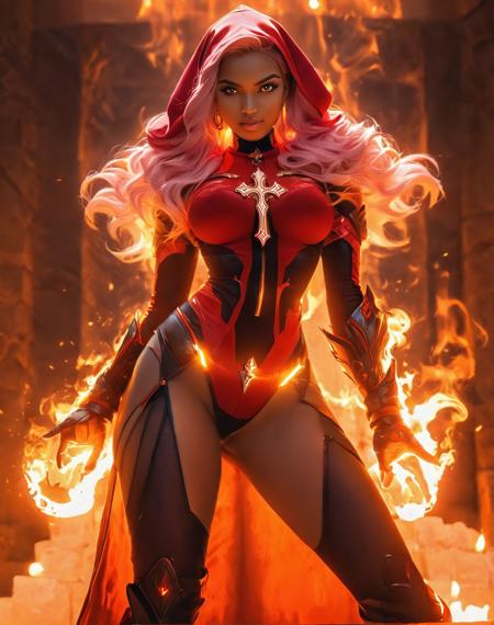 Fiery aura XL - Burning passion