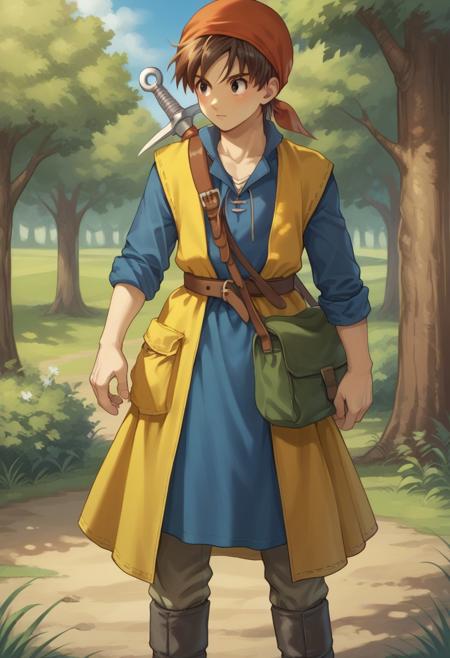 Hero - Dragon Quest VIII - Pony + Illustrious