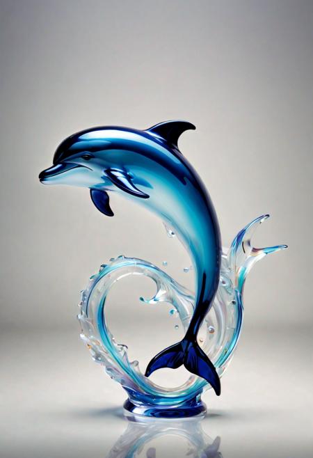 Murano Glass Style SDXL