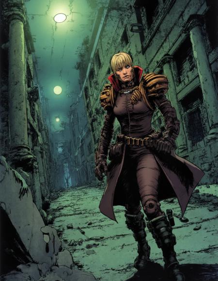 Judge Dredd Comic Style (Flux)