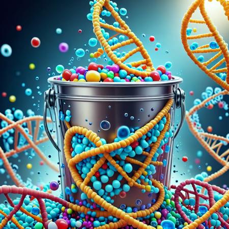 Science DNA Style - Nature's building blocks! - SD1.5 + SDXL