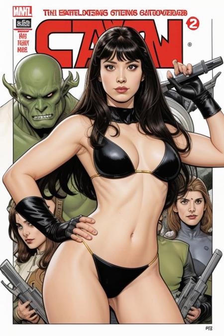 Frank Cho Art by HexMerlin版本Frank Cho Art by HexMerlin (ID: 236828)