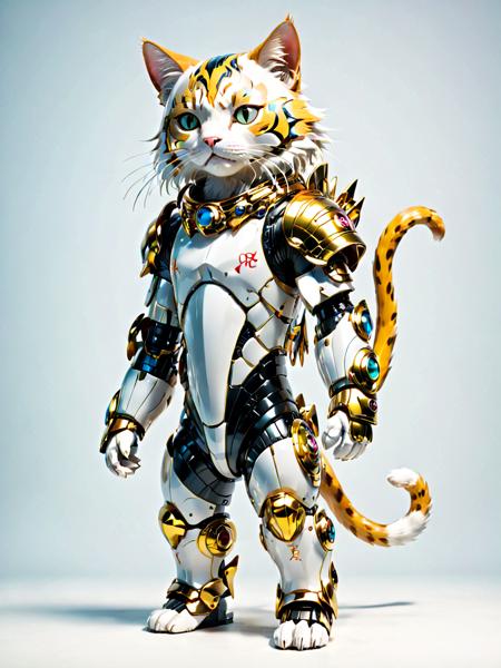 SDXL LORA 动物用高科技铠甲 HTA High tech armor for animal版本HTA01_alpha1.0_rank4_v1.0 (ID: 283299)