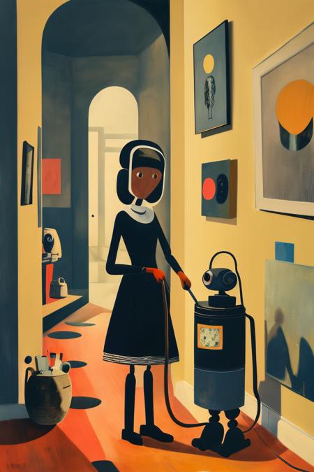 style of Mary Fedden 198