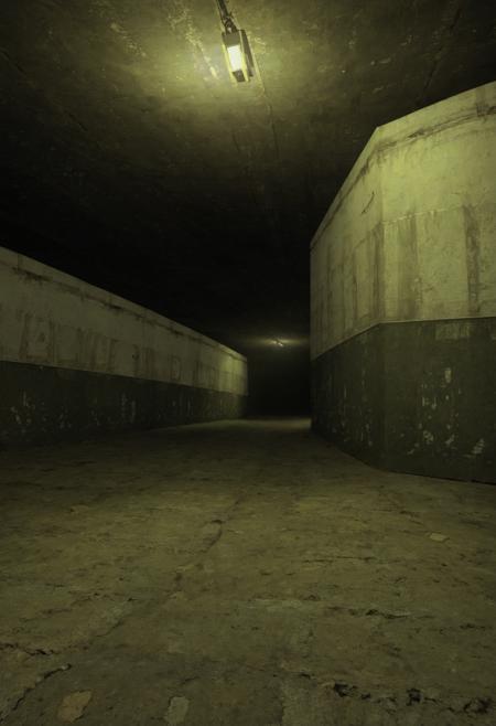 [Urban Liminal] Abandoned Underground Construction Style Background