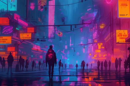 Urban Neon Style