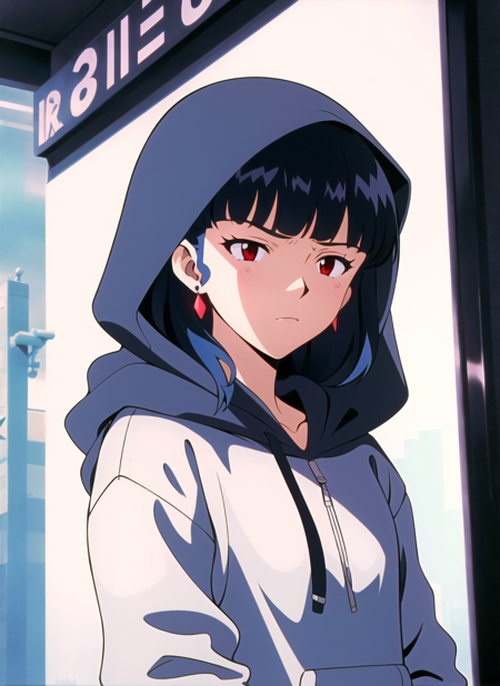 Neon Genesis Evangelion 1990s Anime Style LoRA