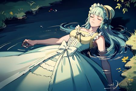 Ophelia parody shot (female partially drowning)版本v1.0 (ID: 305634)