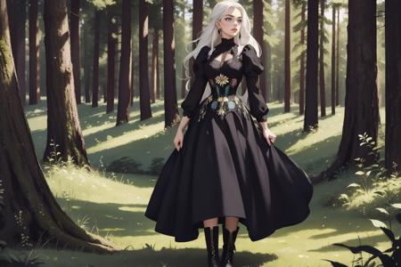 Artisan Corset and Dress SD 1.5