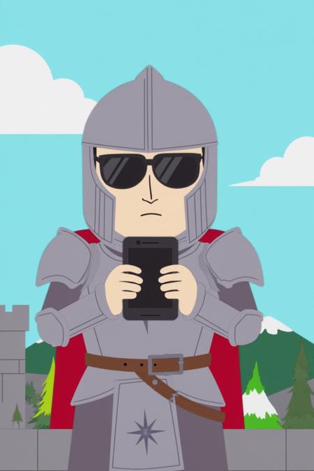 South Park style - Flux Lora