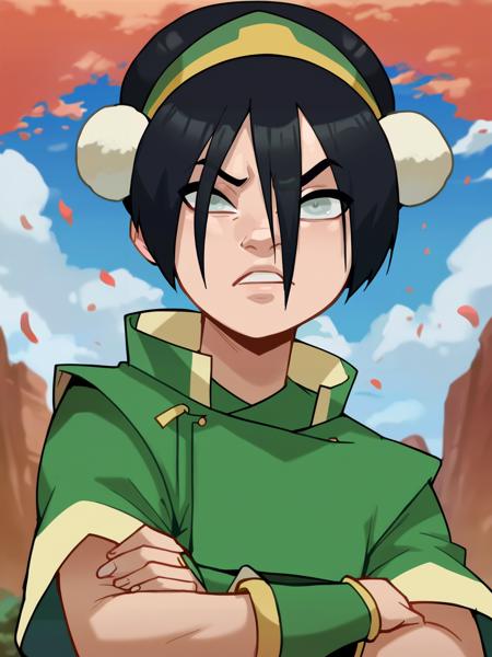 Toph Beifong (Avatar: The Last Airbender) PonyDiffusionXL