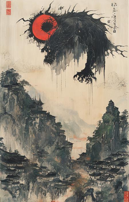 style of Kawanabe Kyosai [SDXL] 162