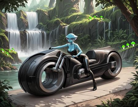 TRON Motorbike [PONY & Flux]