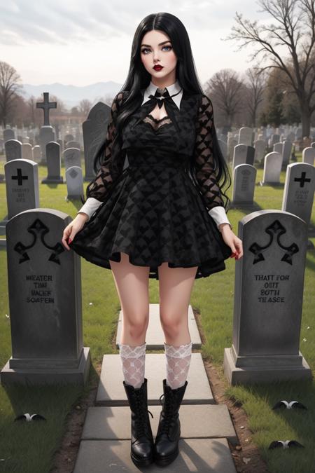 ?Gothic Hearts Wednesday Dress ~ PONY XL and SD 1.5?