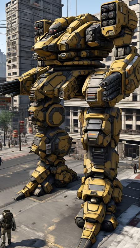 [Illustrious / SDXL] Super robot diffusion XL (Gundam, EVA, ARMORED CORE, BATTLE TECH like mecha lora)