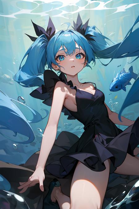 初音未来(深海少女)_ Hatsune Miku(Deep Sea Girl)_初音ミク(深海少女)