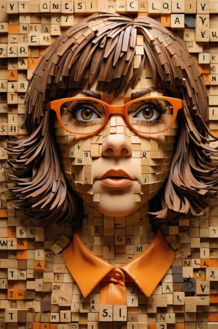 Scrabble Style XL LoRA