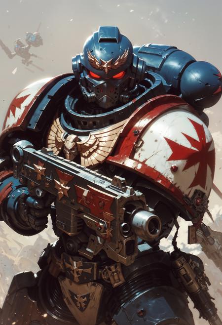 The Space Marines Warhammer 40K | Flux + Pony