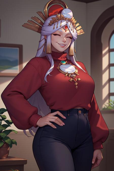 Divine Miketsu/御饌津 (Onmyoji) SDXL LoRA [Pony Diffusion]