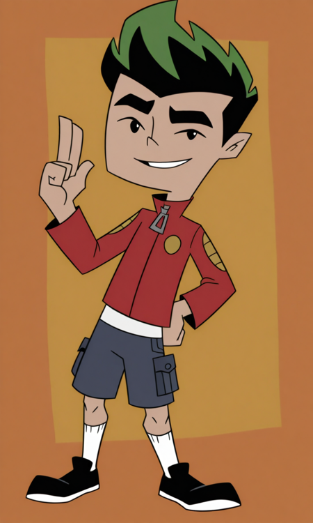 Jake Long (Season 2 version) (American Dragon Jake Long) | Pony & Illustrious版本Illustrious (ID: 1297645)